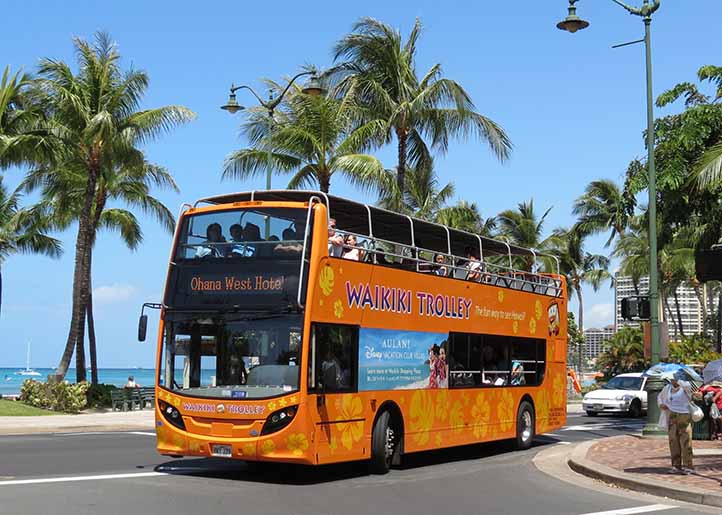 Waikiki Trolley Alexander Dennis Enviro400 307